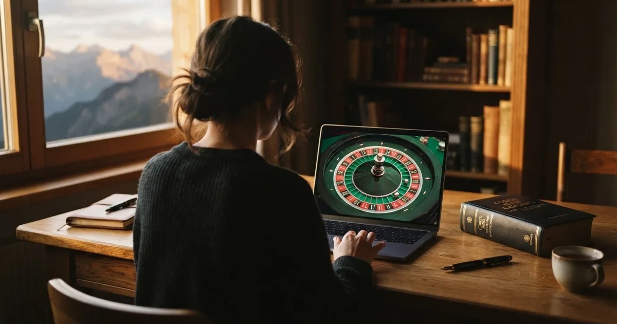 Amtliches Schreiben mit Stempel auf einem Schreibtisch neben einem Gesetzbuch — beste ausländische casinos für schweizer spieler