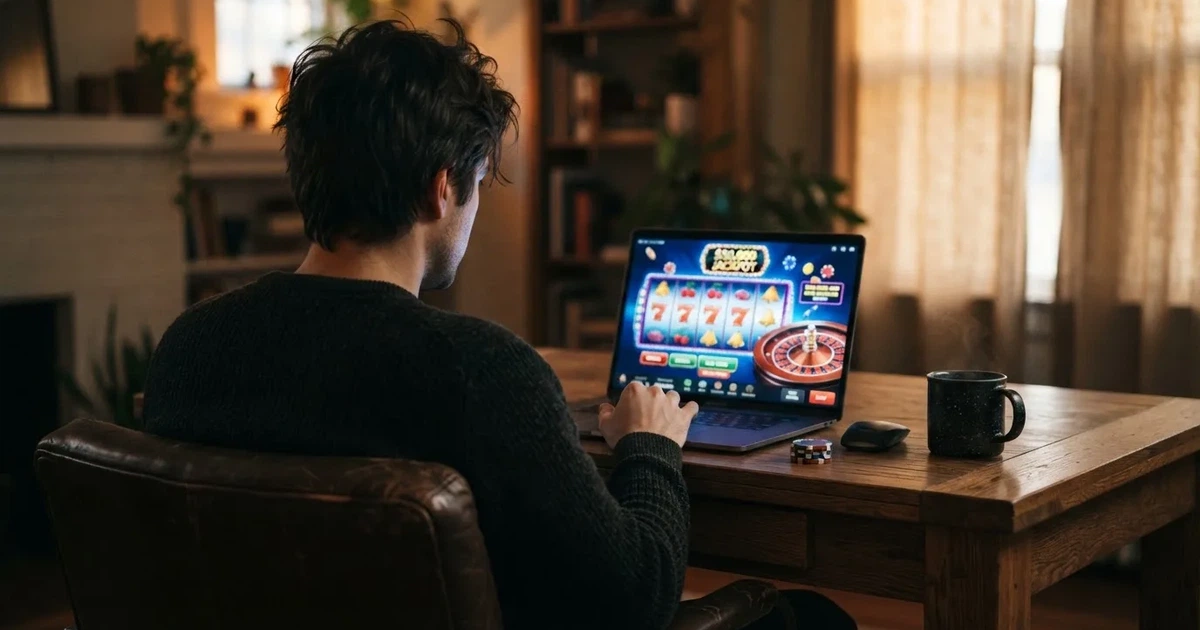 Amtliches Schreiben mit Stempel auf einem Schreibtisch neben einem Gesetzbuch — beste online casino ausland